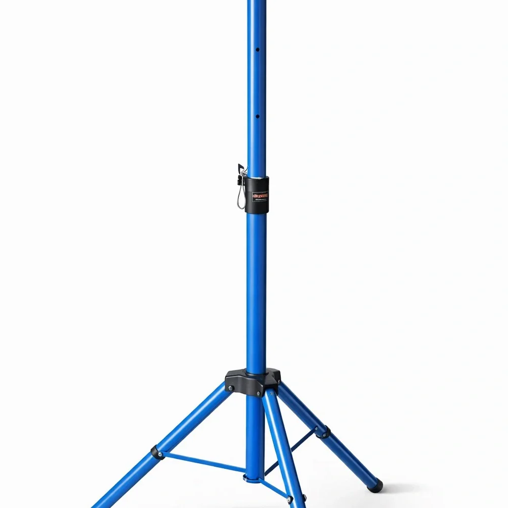 Blue Adjustable Light/Camera Stand with Carry Bag